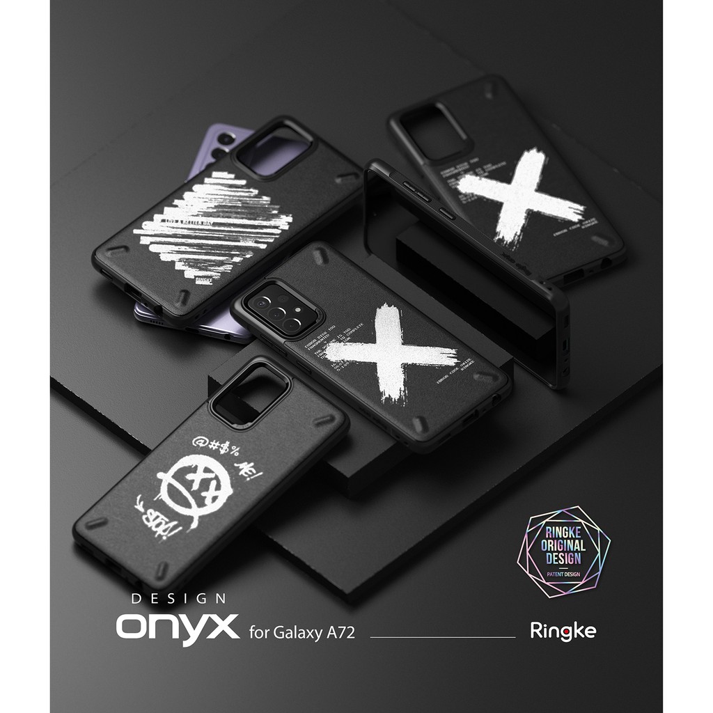 Ốp điện thoại RINGKE Onyx bền bảo vệ linh hoạt cho Galaxy A72 A52  A32 5G A12 A02