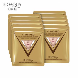 [Hàng mới về] Mặt nạ BIOAQUA làm săn cơ tạo dáng gương mặt V-Line thon gọn