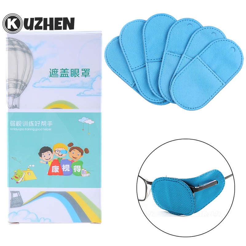 Set 6 Miếng Bịt Mắt Kính Che Một Bên Cho Người Lớn Và Trẻ Em