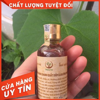 Siro ho thảo mộc húng chanh sạch Thiên Tri 50ml