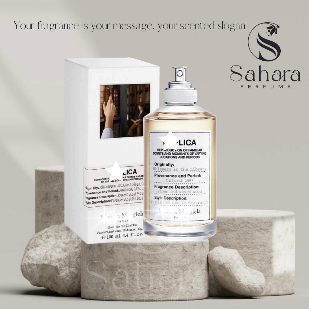 Re.pli.ca Whispers in the Library EDT 100ml | Nước hoa unisex R.epl.ica| Sahara Perfume