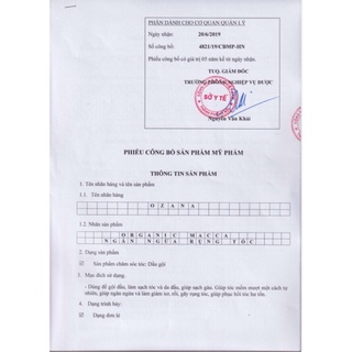 Dầu gội đen tóc thảo dược dành cho tóc bạc, tóc bạc sớm OZANA (Chính Hãng 100%)