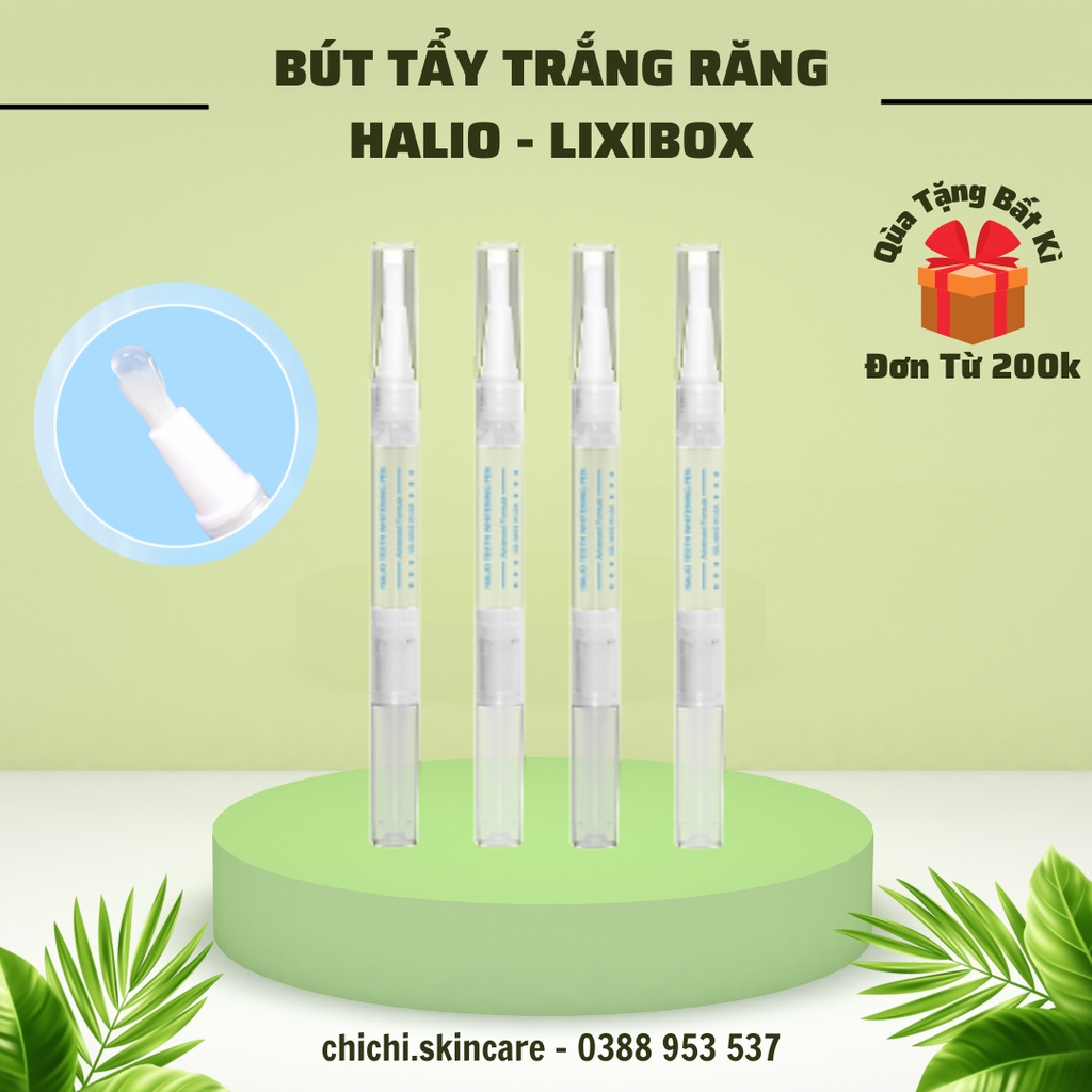 [Authenic] Bút tẩy trắng răng tại nhà Halio Whitening Gel Pen - lixibox