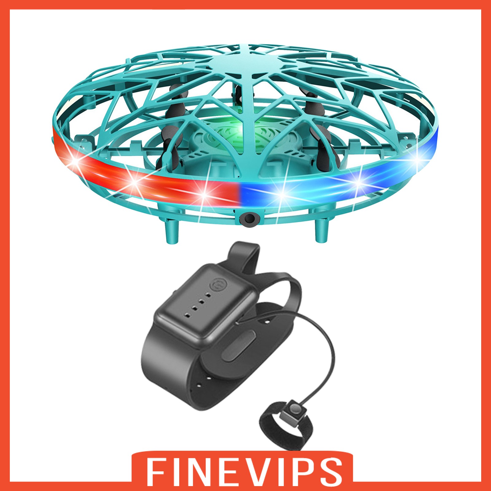 RC Trực Thăng Hình Đĩa Bay Ufo Có Đèn Led Điều Khiển Từ Xa