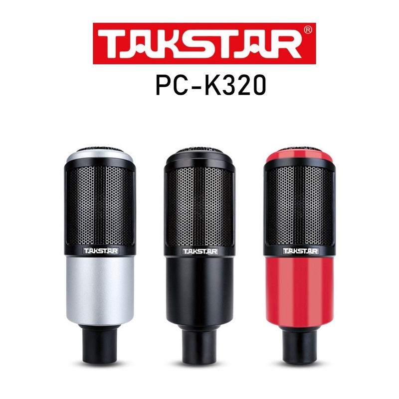 Micro K320,Hát Live Stream Hát Karaoke, Thu Âm Chuyên NghiệpTakstar PC K320 Bảo Hành 6 Tháng