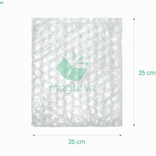 10 Túi Bóng Khí Magix B3A 25X25 Cm Trong Suốt, Bóng Khí 1 Cm, Túi 1 Đầu Hở - 8000453600