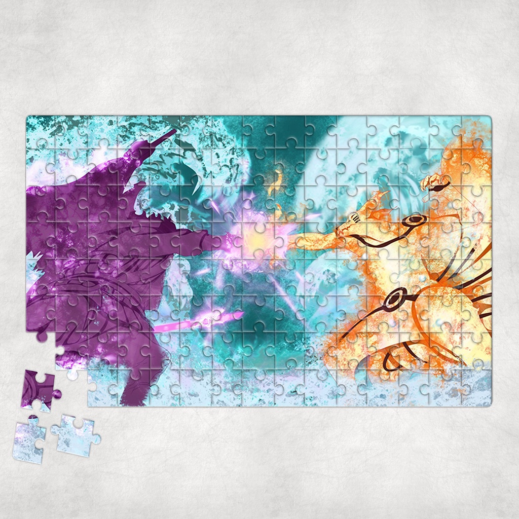 Tranh ghép hình Anime - Tranh ghép hình NARUTO - Mẫu 9 - Nhận in hình tranh ghép theo yêu cầu