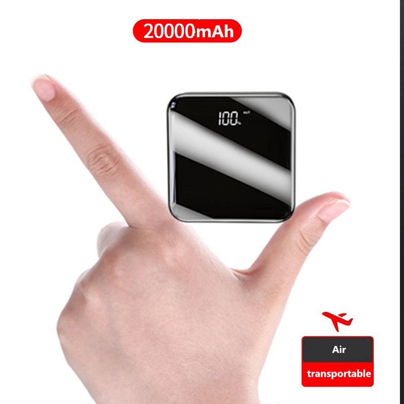 Sạc dự phòng mini 20000 Mah - thời trang, nhỏ gọn, dễ mang theo __Tuanboutique