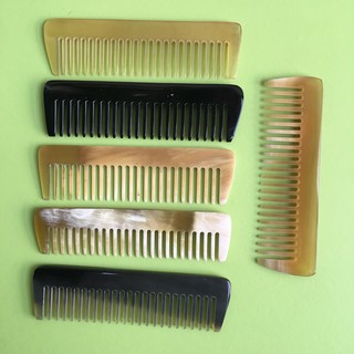 Lược chải tóc sừng bò châu Phi (L32 Thân thẳng mini)