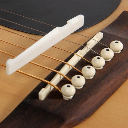 Combo 3 món Lược, Ngựa, Chốt đàn Guitar (đen trắng)