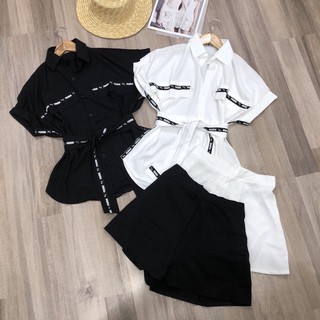 SET BỘ ĐẸP- SET SƠMI KÈM SHORT