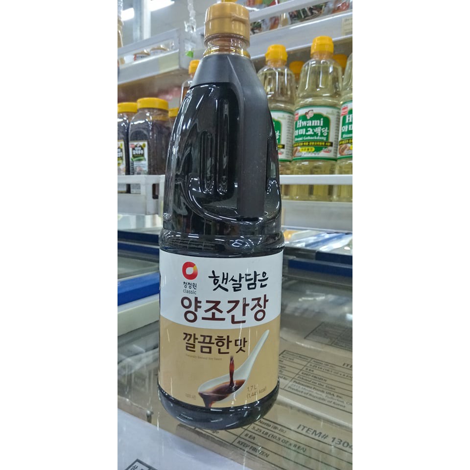 Xì dầu chấm yangjo hàn quốc 1,7L - 양조간장