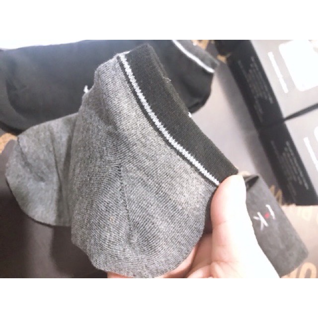 Hộp 5 Đôi Tất Nam Cổ Ngắn Chống Hôi Chân TK Hàng Xuất Khẩu Cao Cấp