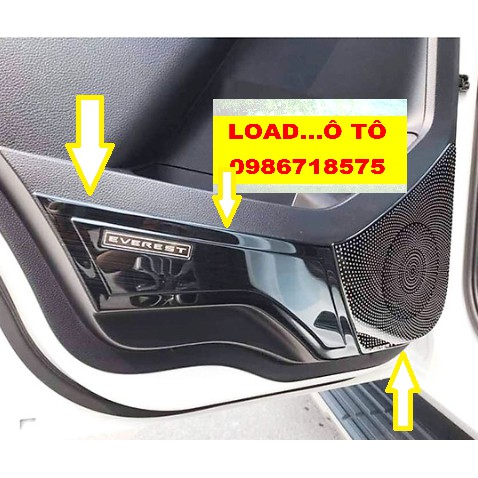 Tapbi dành cho xe Ford Everest 2022-2018 Bộ ốp Titan chống trầy xước Tapbi