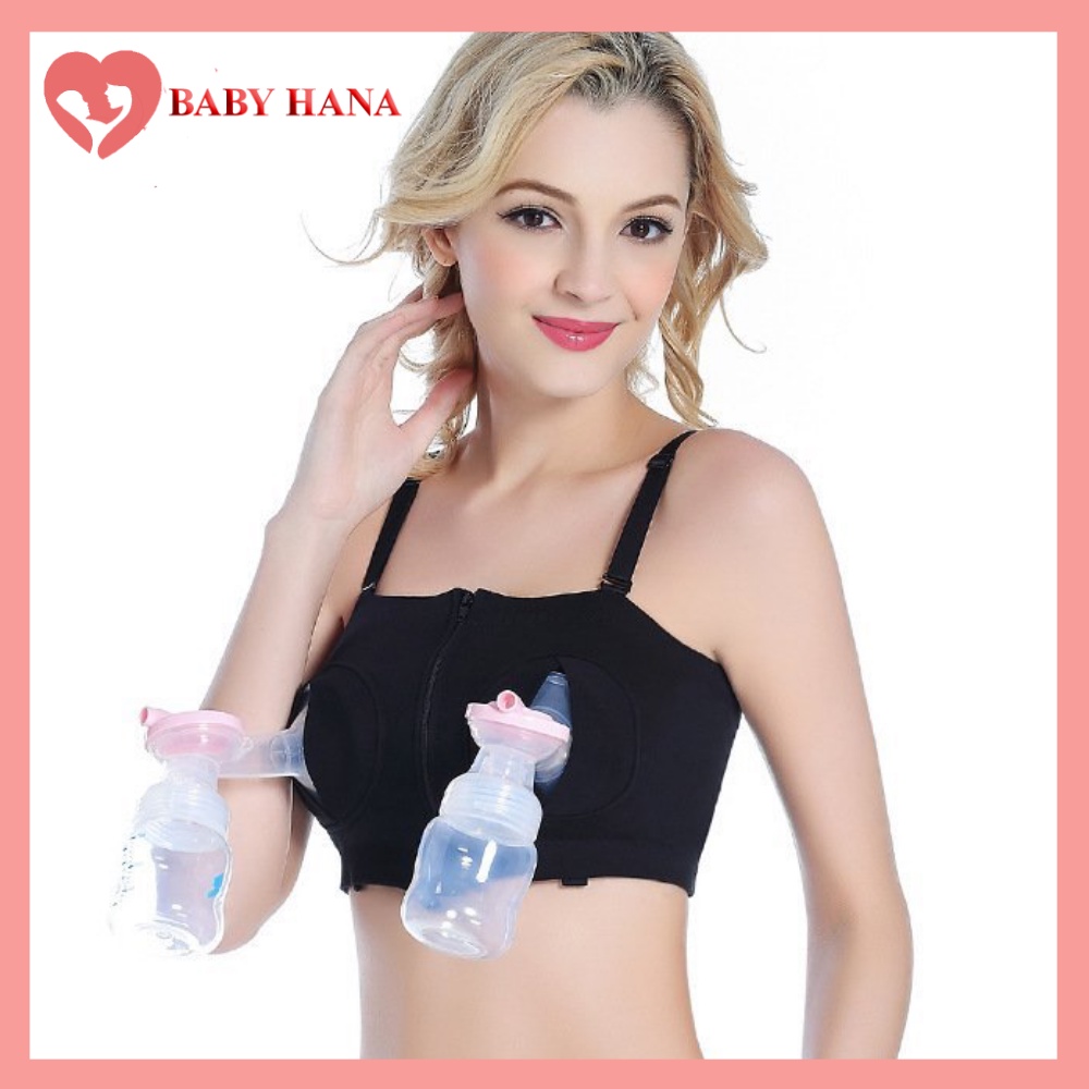 Áo Hút Sữa Rảnh Tay Cotton Có Dây Made In Việt Nam
