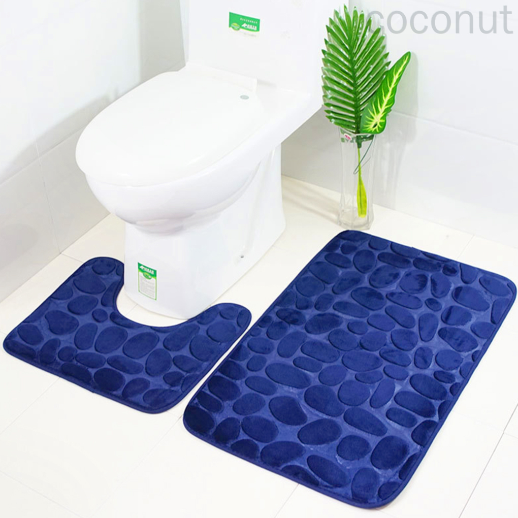 Bộ 2 thảm lót cửa chùi chân Chống Trượt Siêu Thấm Hút | BigBuy360 - bigbuy360.vn