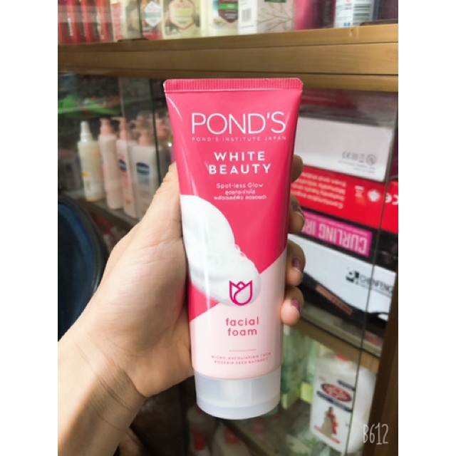 Sữa Rửa Mặt Trắng Hồng Ponds White Beauty 100g (mẫu mới)