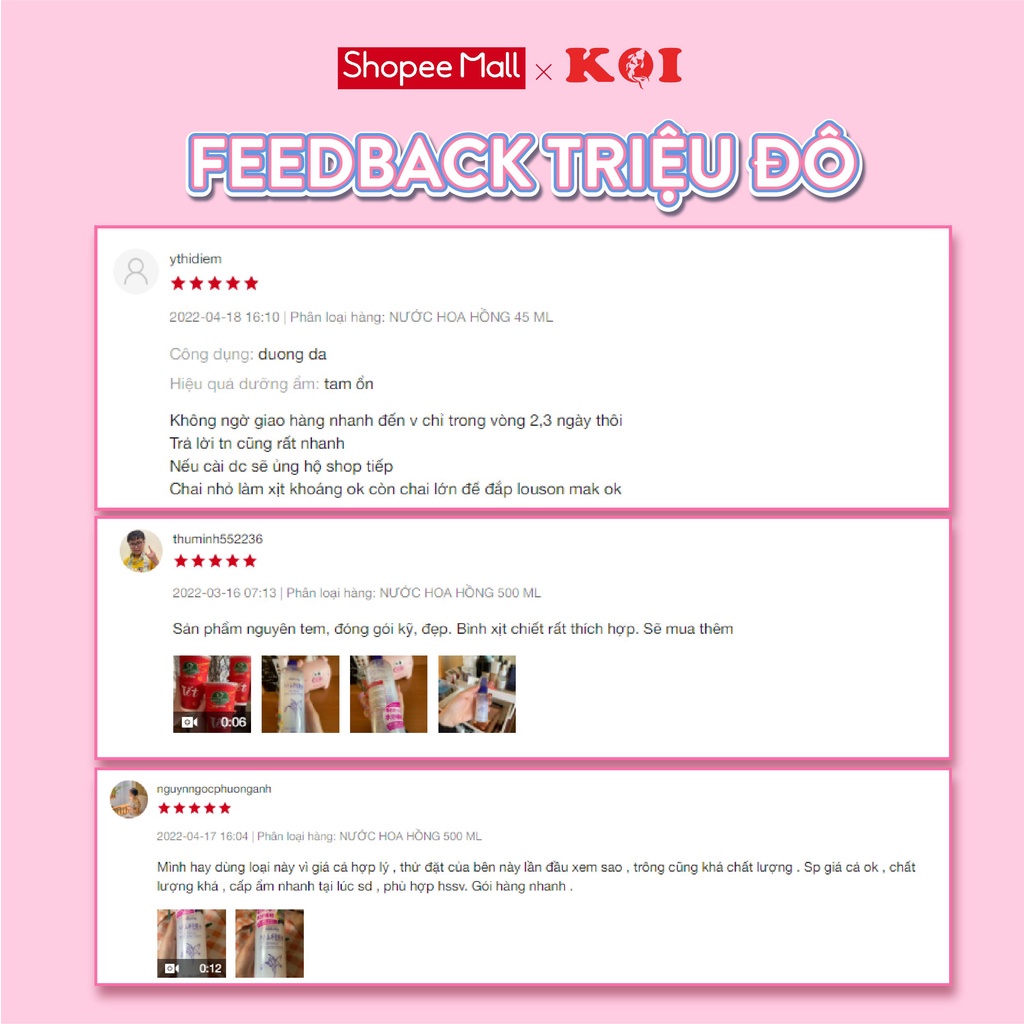 Nước Hoa Hồng Hatomugi Ý Dĩ Naturie Skin Conditioner Lotion Nhật Bản 500ml.