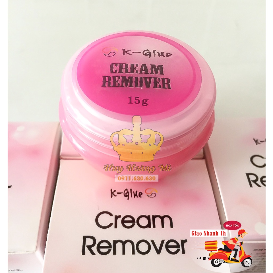 Sáp tháo mi 15g hàn quốc chính hãng_sáp tháo mi_dụng cụ nối mi_Huyhoangmi