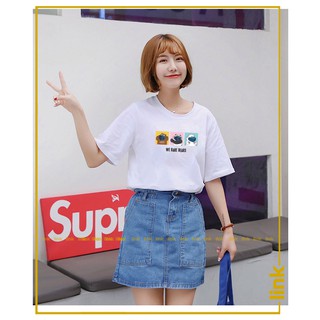 Áo tay lỡ WE BARE BEARS - Chúng tôi đơn giản là gấu phòng dịch unisex ( Đen, Trắng, Vàng )