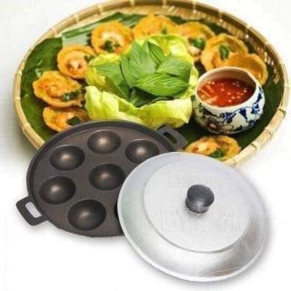 KHUÔN BÁNH KHỌT CHỐNG DÍNH THÁI SƠN (8 lỗ)