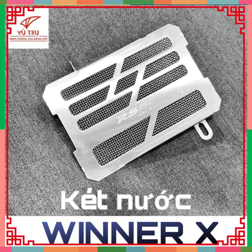 [MỚI] Che két nước xe Winner X inox lưới hàng chuẩn loại 1