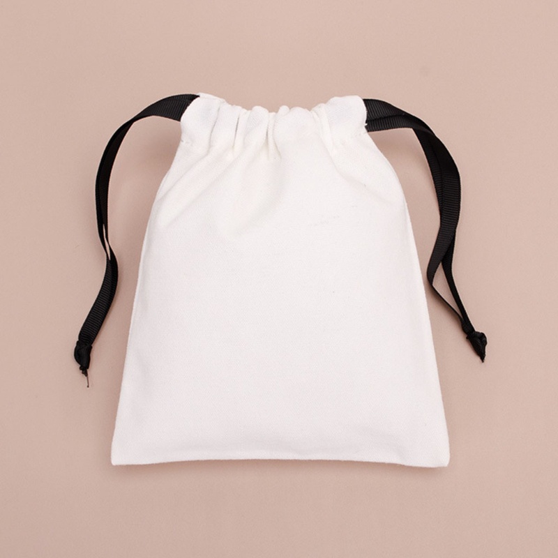 Túi Dây Rút Đựng Quà Giáng Sinh 10 Ounce Chất Liệu Cotton Tái Sử Dụng Tiện Lợi