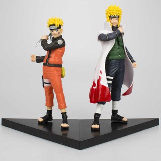 Bộ 02 Mô Hình Uzumaki Naruto vs Namikaze Minato Cực Đẹp - Cao 16cm