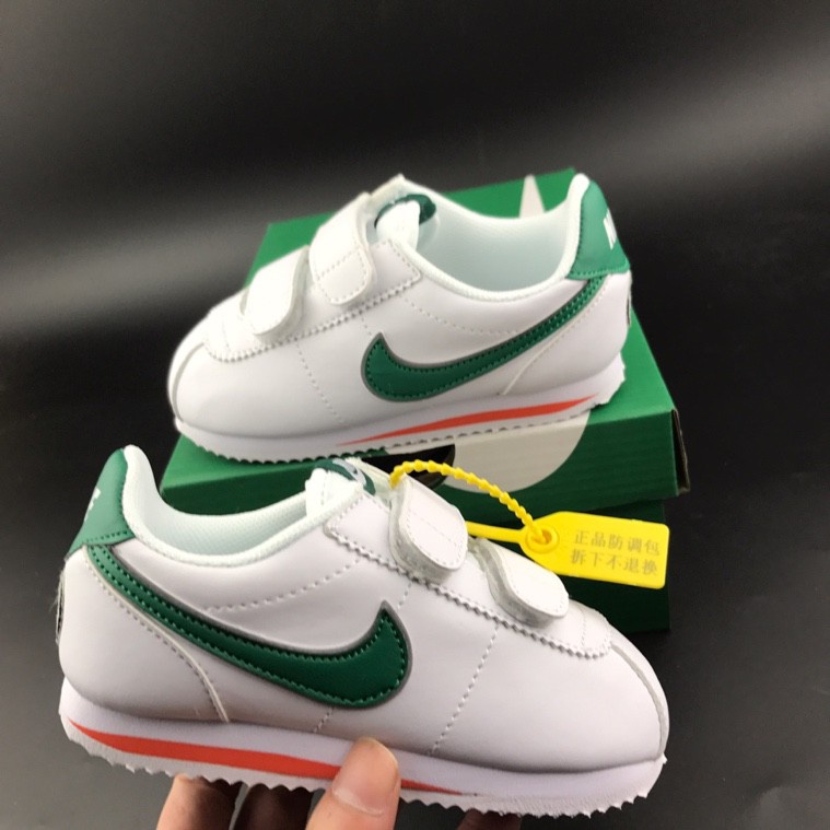 117*hàng Có Sẵn * Giày Thể Thao Nike Cortez Bằng Da Dành Cho Trẻ Em