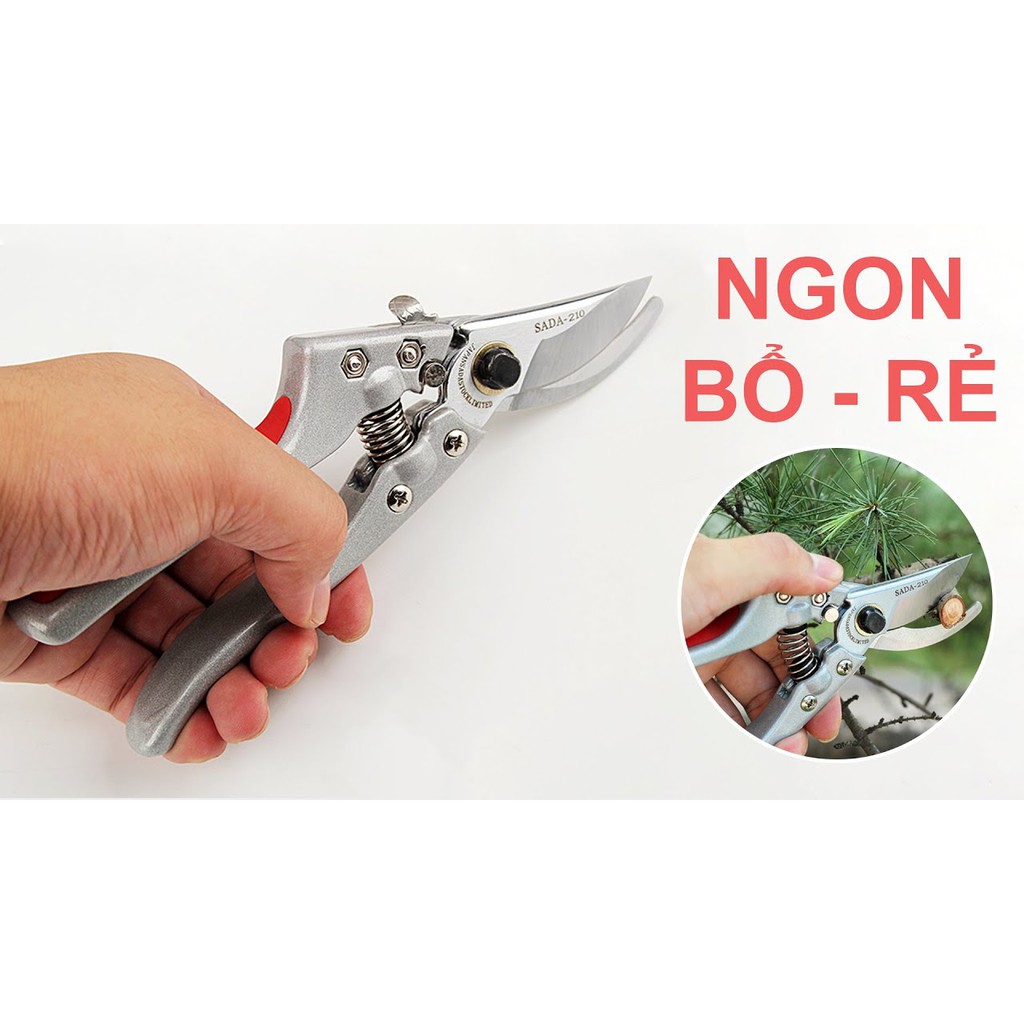 Kéo cắt cành cây SADA 210(Nhật Bản)