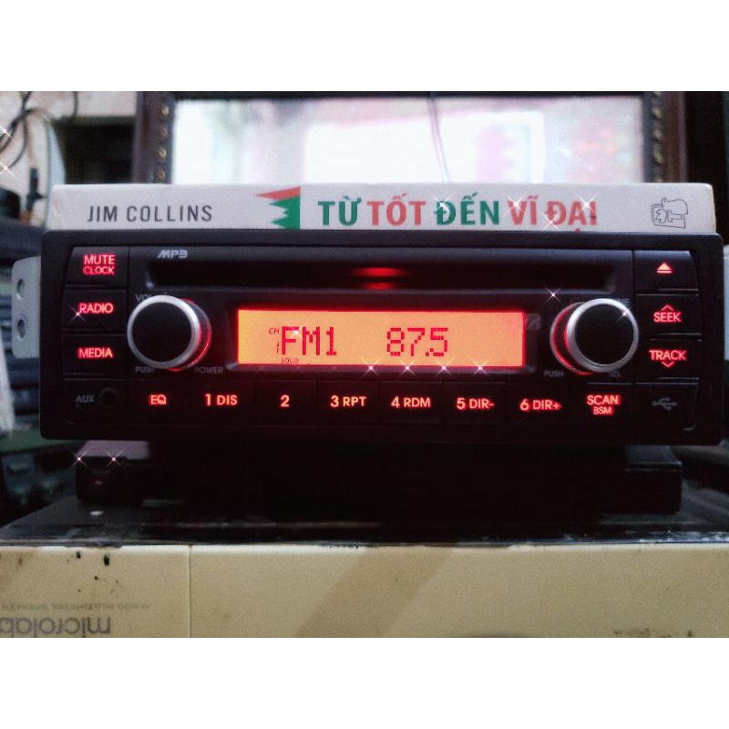 Đầu CD xe KIA morning 1din NEW 100%( CD,MP3,AUX,USB,