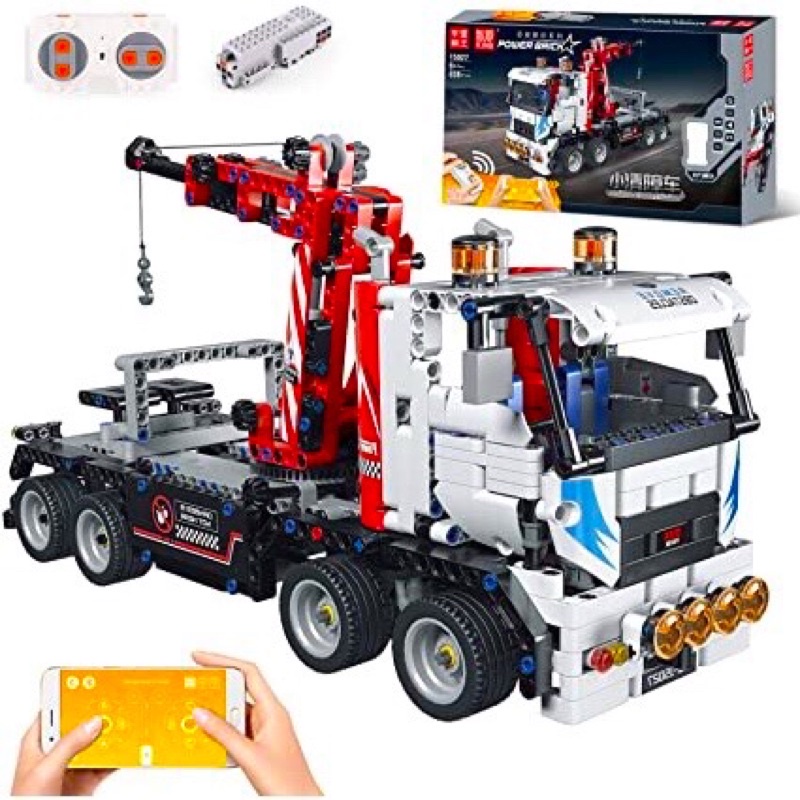 Lắp ráp mô hình nonlego technic - Mould King 15027