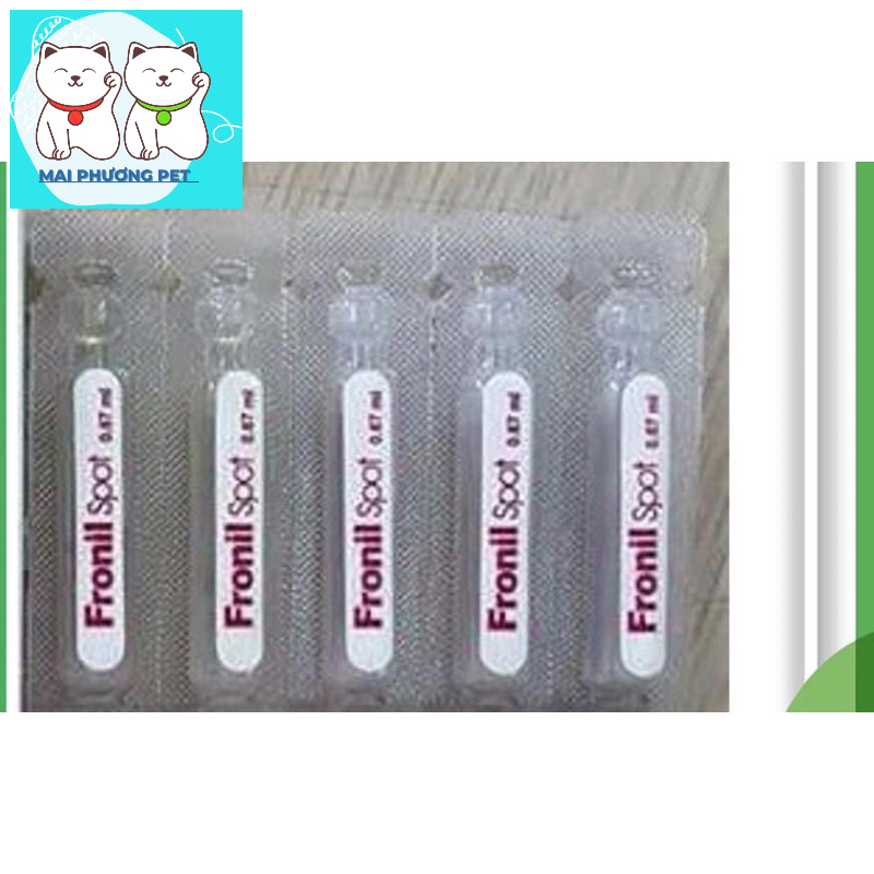 HN-(1 ống) nhỏ gáy trị ve rận FRONIL SPOT dạng ống (dùng cho mọi loại chó) hanpet 116