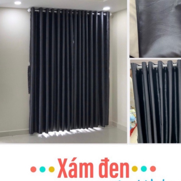 Rèm Cửa Sổ Cao Cấp, Rèm Cửa Chống Nắng 96%, Vải Treo Tường Trang Trí Decor Cửa - REMCUAPHUONGDONG