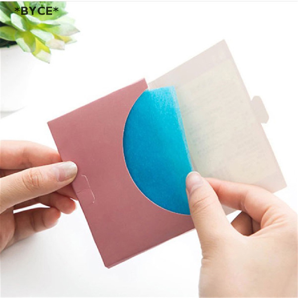 [Hàng mới về] Bộ 100 giấy thấm dầu vệ sinh da mặt tiện dụng