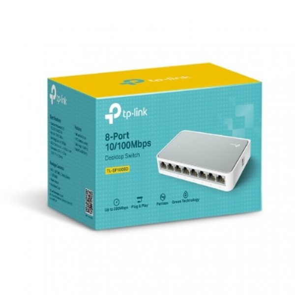 Bộ chia mạng Tplink 5 và 8  cổng - Switch TP-Link SF 1005D / 5-Port 10/100Mbps