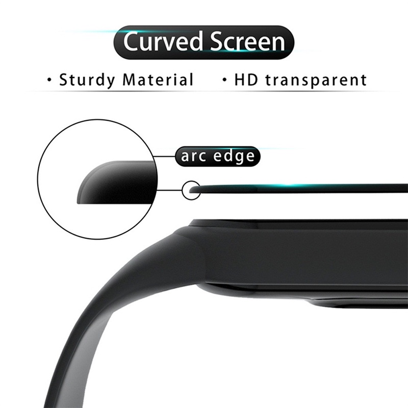 Kính Cường Lực 3d Bảo Vệ Màn Hình Đồng Hồ Xiaomi Mi Xmwtcl01