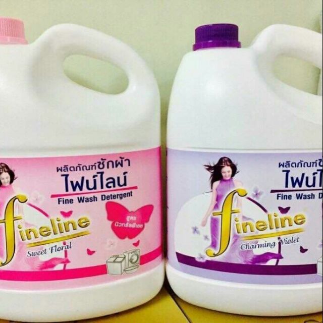 Nước giặt xả Flneline thái lan