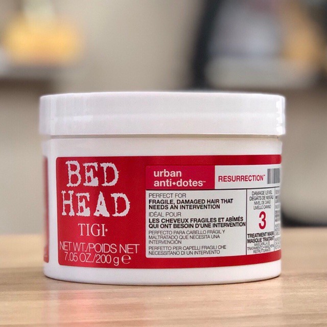 (Hàng UK, có bill) Bộ dầu gội xả Tigi Bed Head đỏ phục hồi cấp độ 3 750ml/chai