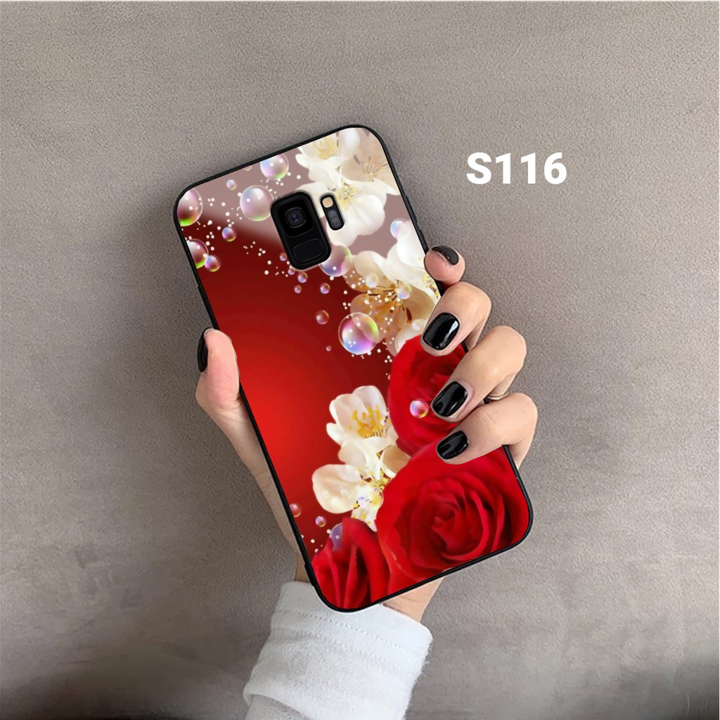 [Freeship toàn quốc từ 50k] Ốp lưng kính cường lực Samsung Galaxy S8/ S8 Plus/ S9/ S9 Plus in hình hoa sang trọng | BigBuy360 - bigbuy360.vn