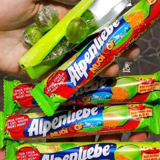 1 thanh kẹo alpenliebe xoài nhân muối ớt