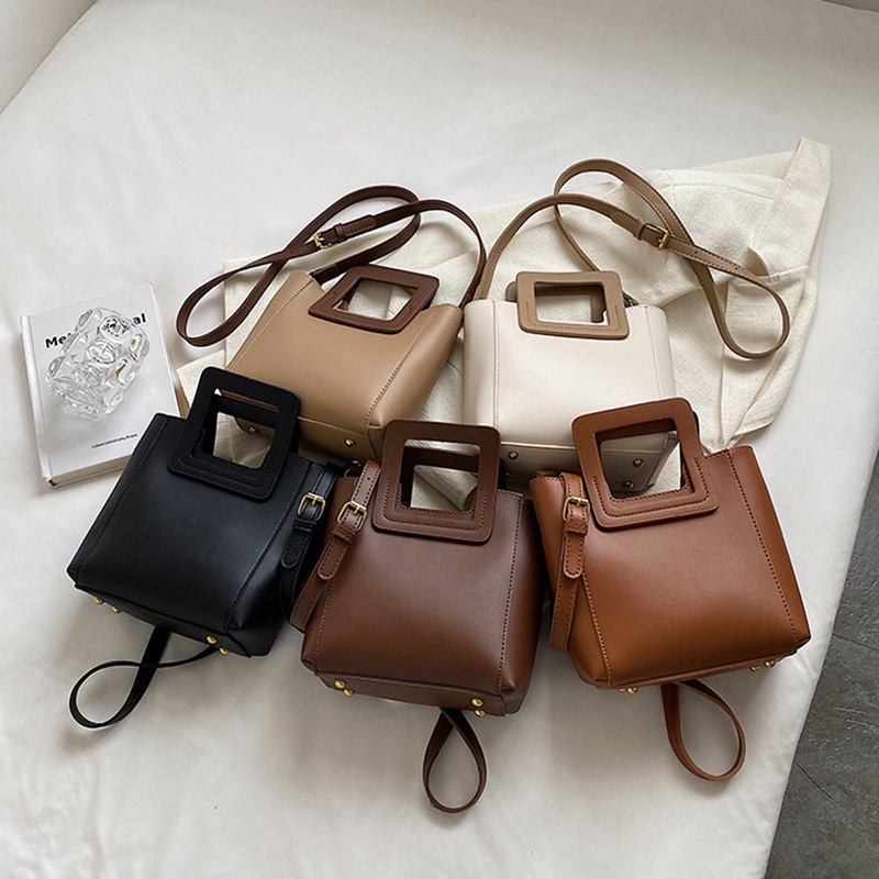 Túi xách IELGY màu tương phản thời trang dành cho nữ