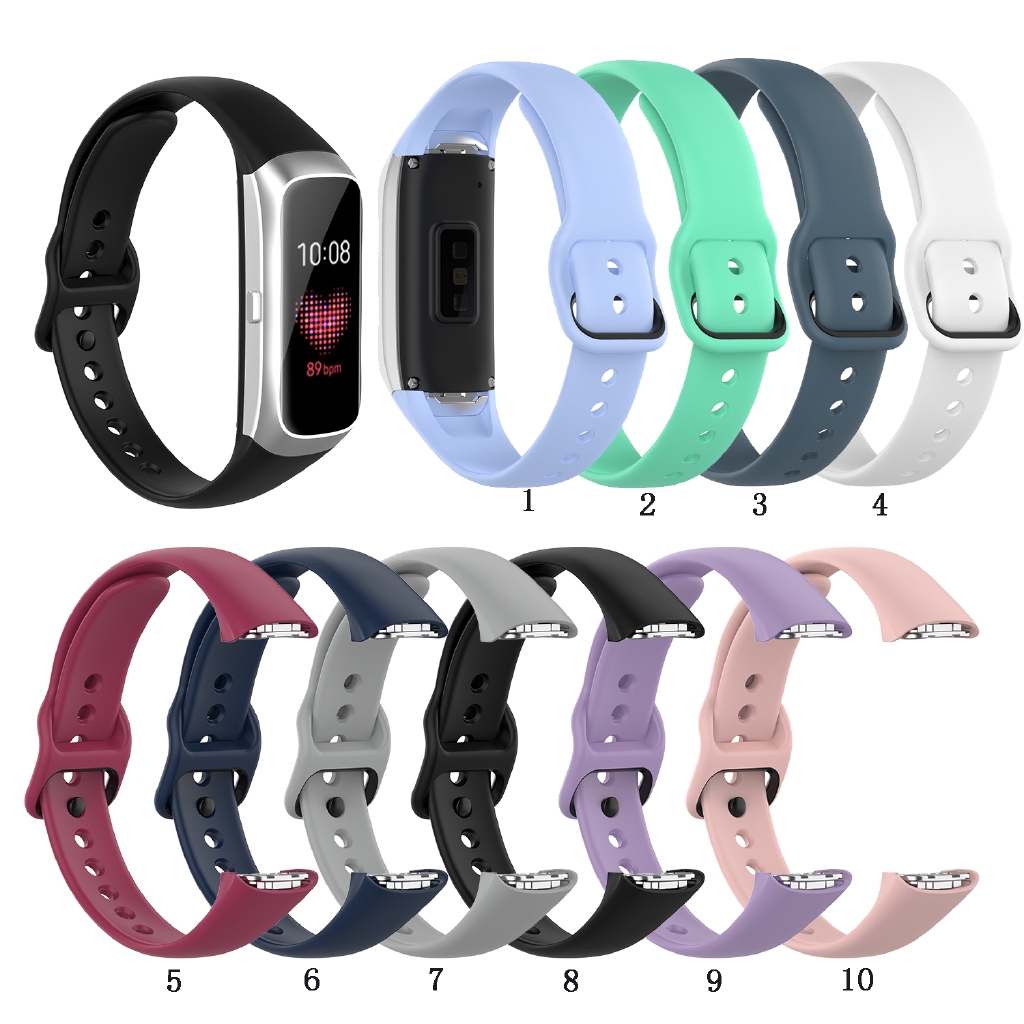 Dây đeo bằng silicone thay thế cho đồng hồ Samsung Galaxy Fit SM-R370