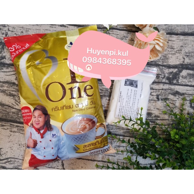 [Mã 267FMCGSALE giảm 8% đơn 500K] Bột kem béo pha trà sữa thái lan B ONE Chia Nhỏ 100G