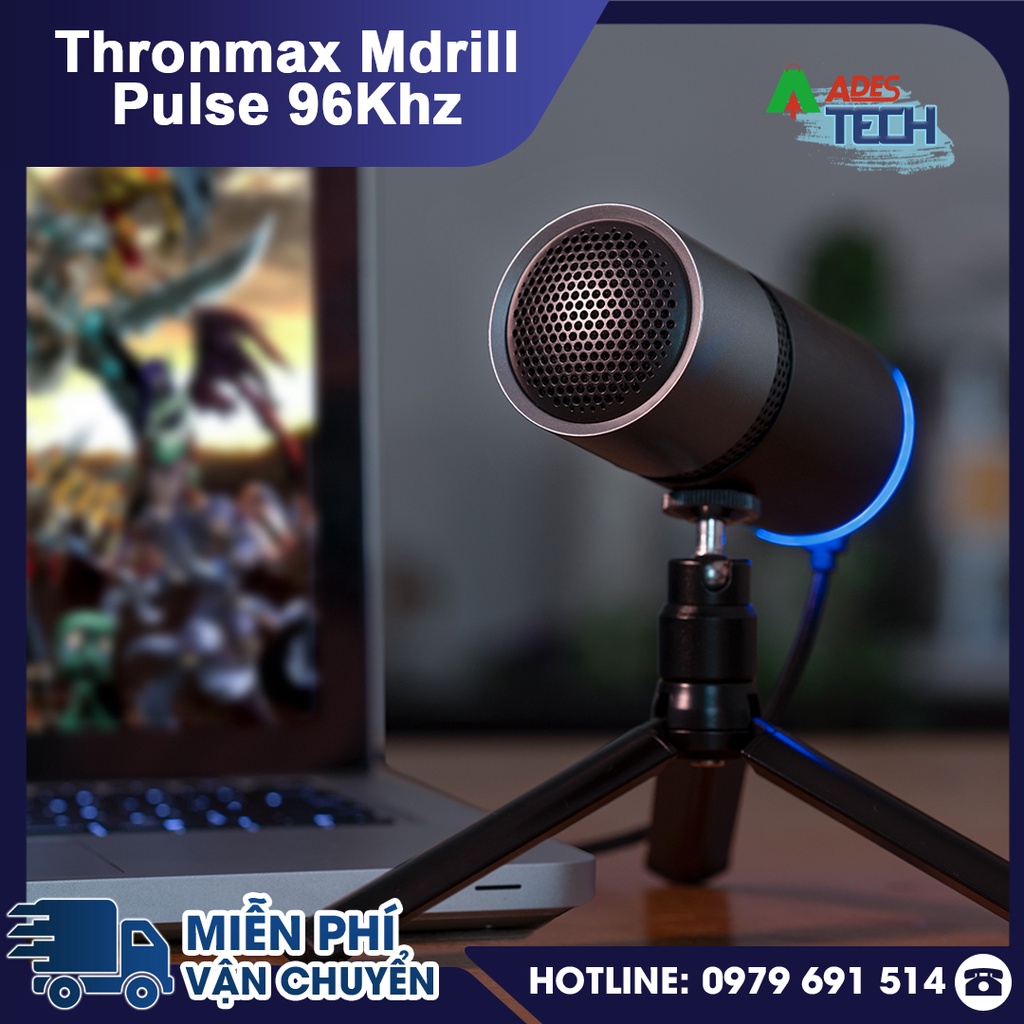 Microphone Thronmax Mdrill Pulse + Noise Cancellation M8 - Công Nghệ ACN Loại Bỏ Tiếng Ồn
