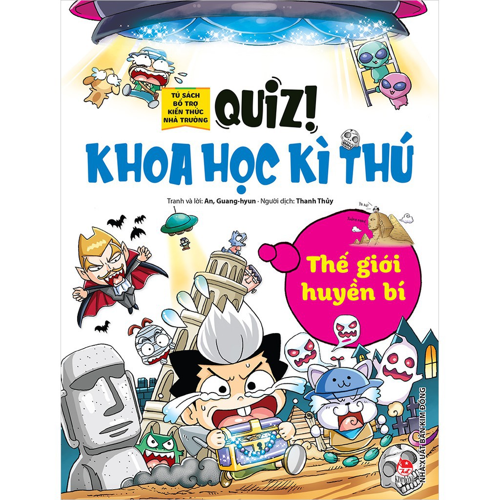 Sách Quiz! Khoa Học Kì Thú - Tủ sách bổ trợ kiến thức nhà trường Gigabook