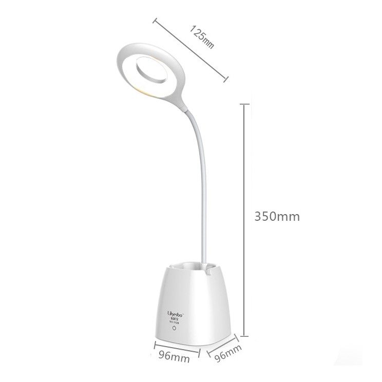 Đèn LED để bàn đọc sách 3 chế độ sáng tiện dụng