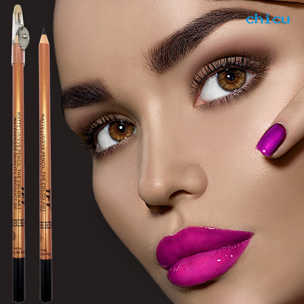 [Hàng mới về] Chì kẻ lông mày chống nước lâu trôi không nhòe có đồ chuốt tiện lợi dễ sử dụng