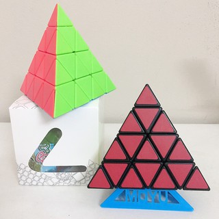 Đồ Chơi Rubik Master pyraminx Dạng Biến Thể 4 Mặt 4x4 - Tặng Giá đỡ