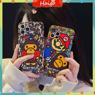 Ốp Điện Thoại Nhựa Cứng In Hình Mario Cho iphone15 14 13 12 mini 11 pro max 6 / 6s 7 / 8plus se2 x / xs xr xsmax #HG5105